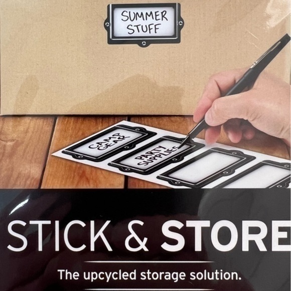 Fred Stick & Store Write-On File Style Labels - Picture 4 of 4